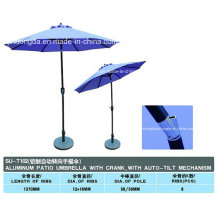 Tilt-Mechanism Aluminum Patio Umbrella (YSBEA0003)